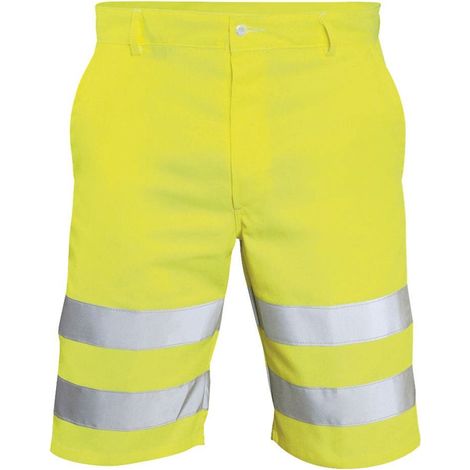 Bermuda Digger HSK12CP jaune fluo taille 38 - Lafont