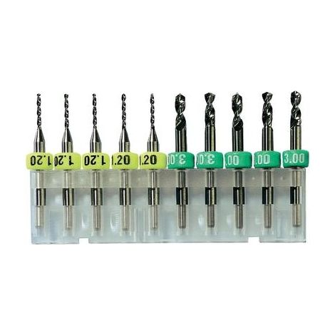 Bungard Punte in metallo rettificato 81015 Contenuto 10 pz.