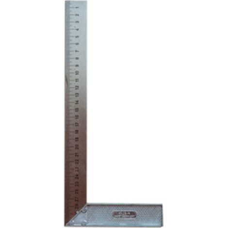 SQUADRA P/FALEGNAME ASTA ACCIAIO 300 MM- 1,0 pz