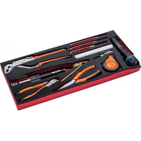 BAHCO - Jeu d'outils en pouces, module pr caisse à outils métallique 1483K/1483KHD-12pc