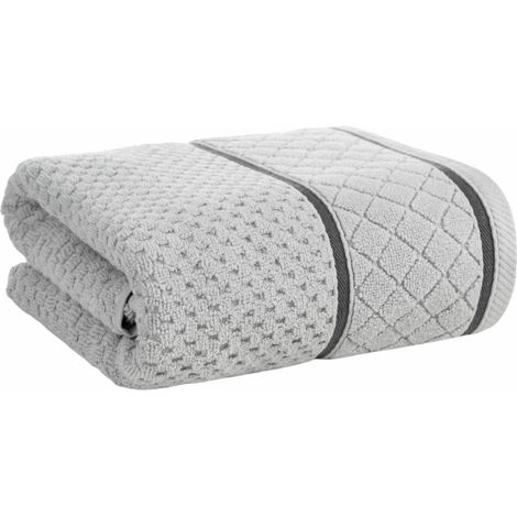 Favori Handtuch Baumwolle Zero Twist Silber 50x90 cm (1/5)