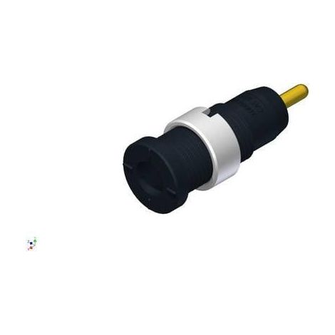 Sks-Hirschmann MSEB 2630 S presa banana nera 2 mm