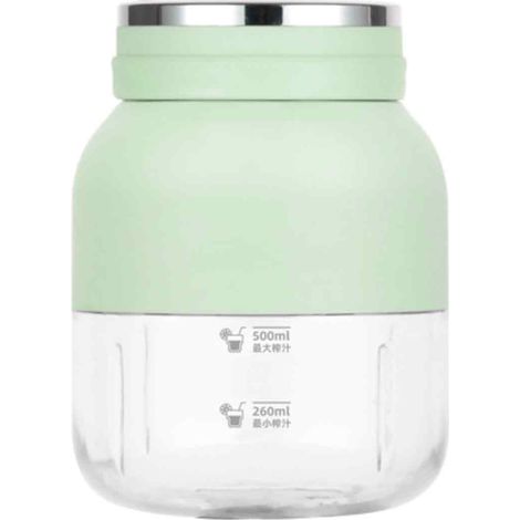 Extracteur de jus portable, petit extracteur de jus rechargeable, extracteur de jus à baril, gobelet doseur (1/5)