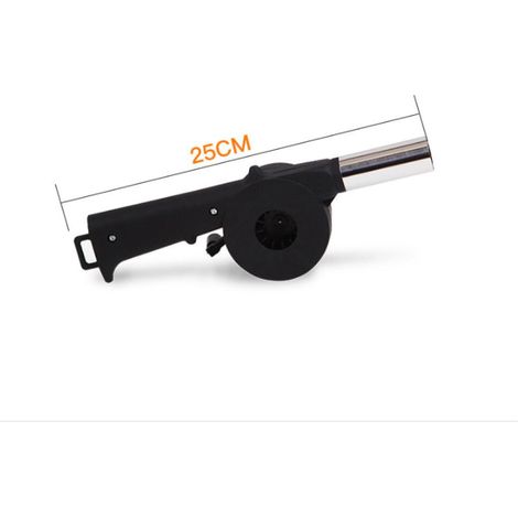 Ventilateurs pour barbecue - Souffleur manuel pour allumage barbecue, Allume barbecue manuel, Soufflet barbecue manuel - Convient pour cheminées, (1/4)
