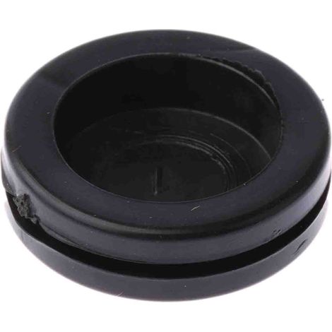 Passe-fils aveugle RS PRO en PVC, Ø câble max. 20.5mm, panneau 1.5mm max, Ø découpe 25mm ( Prix pour Boîte de 100 )