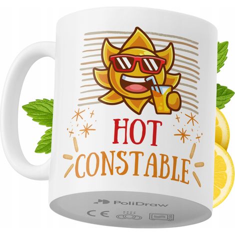 Lustige Kaffeetasse mit witzigem Textdesign für Polizisten – ideal für Geburtstage, Namenstage, Feiertage und besondere Anlässe. Hochwertige Tasse für Zuhause, Büro und Arbeit. Farbe: Weiß, 330 ml.