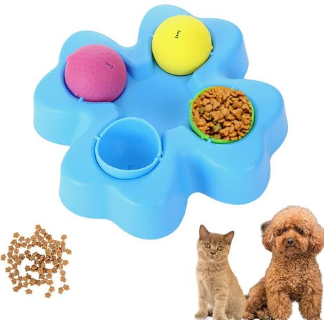 Hundepuzzle Slow Feeder Spielzeug, Hundefutter Spielzeug, Slow Feeder Hundespielzeug, Slow Food Futternapf, Hundespiele Hundenapf Slo-Bowl Slow Feeder (1/5)