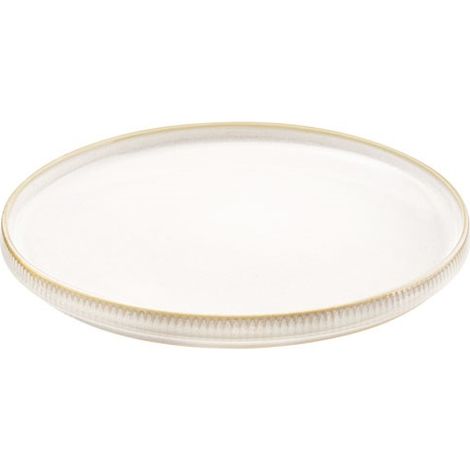 6 Teller Plate Agora Beige - Amefa Medard De Noblat