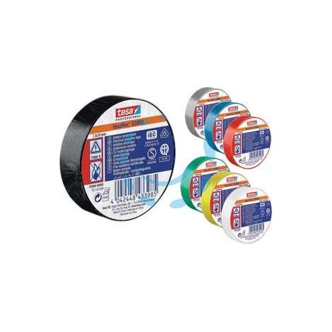 NASTRO ISOLANTE SPESSORE MM.0,15 - mm.25x25mt. colore bianco