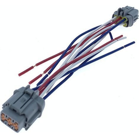 DJ7069A-2.2-11/21 ist kompatibel mit den Scheinwerfersteckern 6188-0560 (männlich/weiblich) und 6185-1175 (weiblich/weiblich) der Nissan Sylphy und Nissan Teana. (1/4)