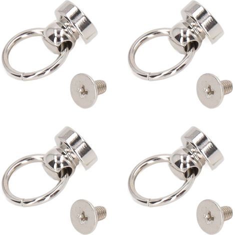 200 lots de rivets en laiton de 9 mm, comprenant des rivets sphériques pour portefeuilles et de grands rivets à languette, adaptés à la personnalisation de vêtements, sacs, chaussures et étuis de télé (1/5)