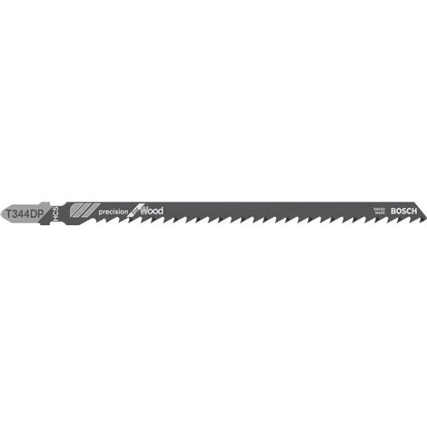 Bosch Accessories 2608633A32 Stichsägeblatt T 344 DP Precision for Wood, 3er-Pack 3 St.