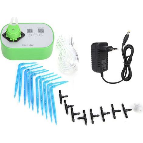 Syst��me d'irrigation automatique, pompe goutte �� goutte intelligente, minuterie 100 ml/min