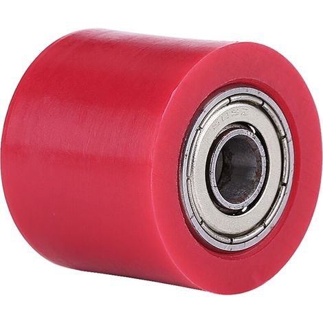8mm Universal-Kettenrollenspanner-Riemenscheibenführung für Dirt Bike Enduro Motorrad, Rot. (1/5)