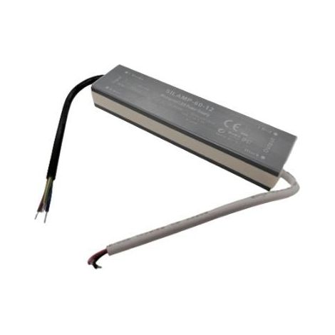 Silamp – Transformateur pour tableau électrique 220V 12V 60W IP67 – Protection contre surcharges et courts-circuits – Longueur 16,5cm (1/3)