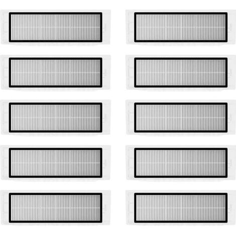 Lot de 10 filtres HEPA pour aspirateur Xiaomi Roborock S6 S5 MAX S60 S65 S5 S50 S55 E25 E35(1 génération) (1/5)