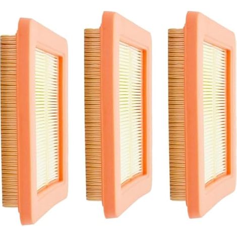Filtre à air pour Honda GCV145/170/200 HRU19/HRN216/HRX217/HRG466 Tondeuse à gazon Accessoires de remplacement, pièce 17211-Z8B-901 (3PCS) (1/4)