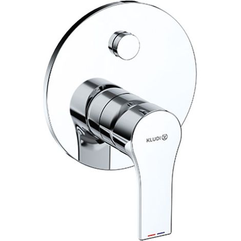 KLUDI ZENTA SL UP-Wafü-/Br.-EHM Push Set m. Unidad funcional, con seguridad intrínseca, para KLUDI SLIM.BOXX 88022, cromado, 487630565