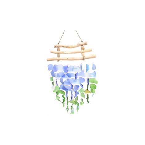 Trois bâtons - Bleu et Vert- Vendu par 1 (1/2)