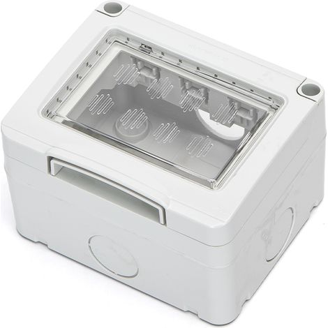 Aigostar Scatola Impermeabile 3 Moduli IP55 Serie ABM Compatibile Matix (1/5)