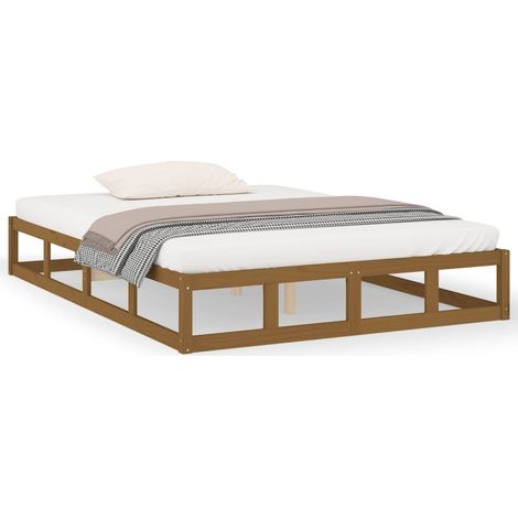 Maison Exclusive - Giroletto Ambra 120x190 cm Small Double in Legno Massello