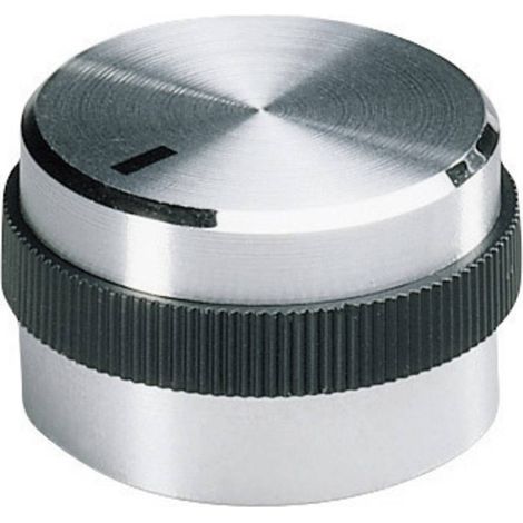 OKW A1432469 A1432469 Manopola rotativa Alluminio (Ø x A) 31.9 mm x 14 mm 1 pz. (1/2)