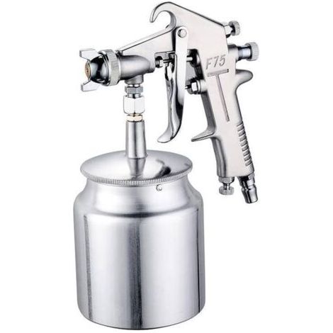Pistolet pulvérisateur à air professionnel, pistolet pulvérisateur de peinture, peinture à l'huile et à l'eau, peinture en aérosol pour la maison et le bricolage, léger, adapté aux débutants et aux pr (1/5)