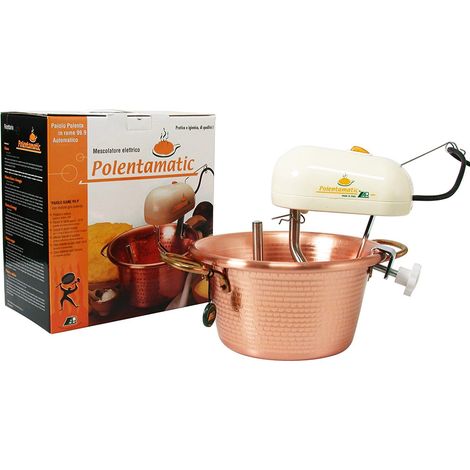 LAR Paiolo Elettrico in Rame Polentamatic 30 cm