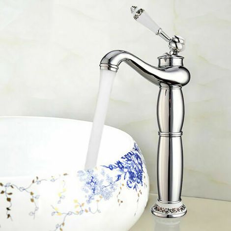Grifo de fregadero retro para baño y cocina, grifo antiguo, lavabo (1/5)
