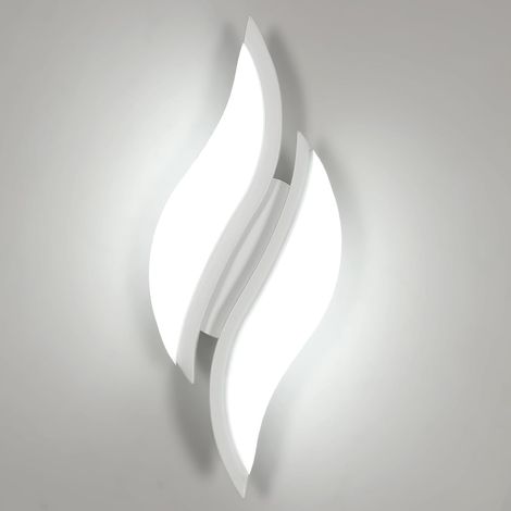 CCYKXA LED-Wandleuchte für den Innenbereich, moderne Wandleuchte, Acryl-Wandleuchte für Wohnzimmer, Schlafzimmer, Treppenhaus, kaltweißes Licht