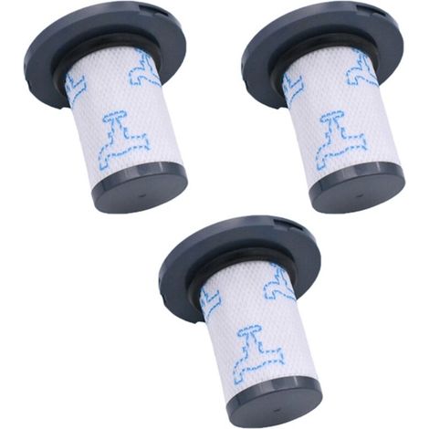Filtro lavable de 3 piezas para ZR009007 RH9890WO, RH9879WO, accesorios para aspiradoras X-FORCE FLEX Rod (1/4)