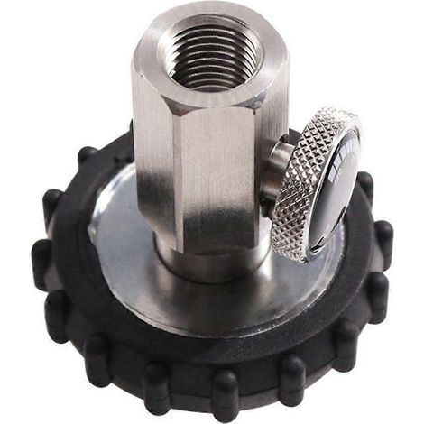 Station de remplissage pour détendeur de plongée sous-marine DIN G5/8-14 vers femelle 1/4NPT-- (1/5)