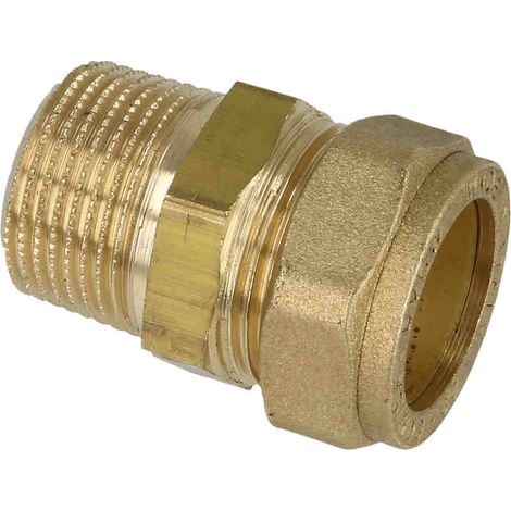 Raccord bicône laiton, pour cuivre ø28 mm M3/4