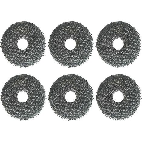 Patin de lavage pour Karcher RCV5 Plus pièces de rechange pour aspirateur lavable nettoyage chiffon de lavage microfibre serpillière 6 pièces (1/5)