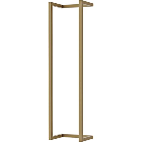 FugaFlow Eccelente Sobrado Porte-serviettes - 95x25x20cm - Laiton brossé (1/4)