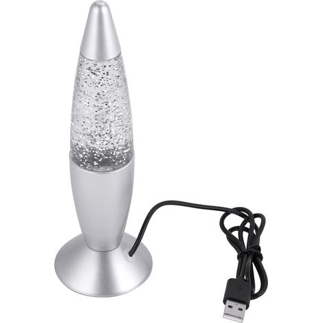 Lampe LED RGB USB à 3 couleurs changeantes Lampe de nuit décorative (1/5)