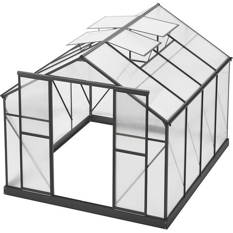 Gewächshaus Grow Big Alu-Rahmen, 244x294x227cm