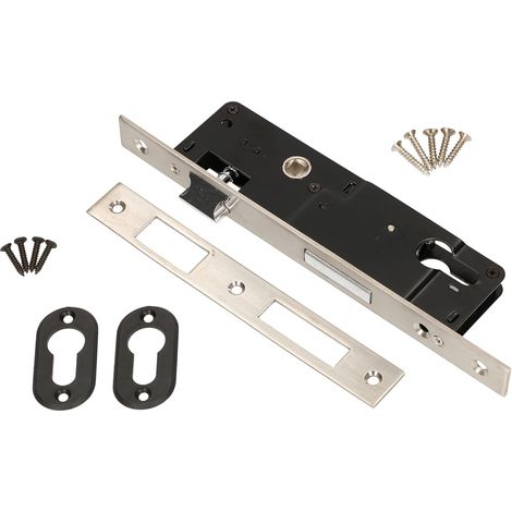 KOTARBAU Serrure à mortaise 85 x 35 mm pour cylindre profilé universel droit et gauche (1/5)