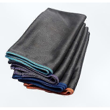 Chiffon Microfibre pour Vitres, Verres à Vin et Vaisselle, Technologie Fibre de Carbone, Nettoyage Sans Traces, Lot Multi-Usage (1/5)
