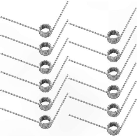 Ressort de Torsion Inox 50mm 90° x10 - Pièces de Rechange pour Outillage, Bricolage et Projets de Menuiserie (1/4)