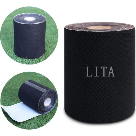 Ruban de Gazon Artificiel Auto-adhésif pour Joint de pelouse synthétique Vert pour connecter Faux Tapis d'herbe (15CM X 20M) (1/5)