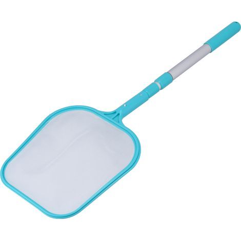 Leaf skimmer net, professional pool cleaning tool, accessories with telescopic pole (1/5)