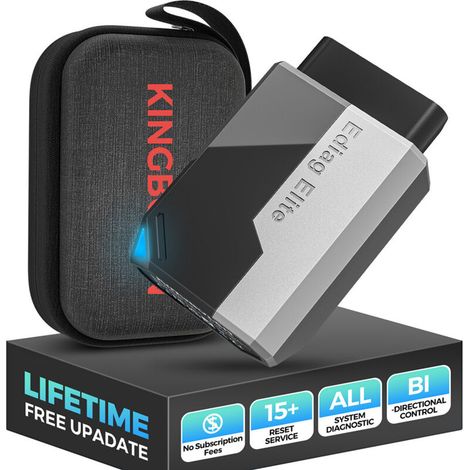 Ediag Elite est un outil de diagnostic OBD2 multilingue, un outil de maintenance, un outil de diagnostic complet du système et un outil permettant de lire et d'effacer les codes d'erreur. (1/5)