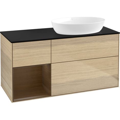 Villeroy & Boch FA42GNPC Meuble sous-lavabo Finion FA4 (1/2)