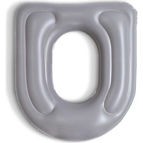 Siège de toilette gonflable à ventouse, réglable en hauteur, étanche, convenant aux adultes, aux personnes handicapées et aux personnes âgées. (1/5)