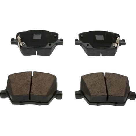 KIT PASTIGLIE FRENO ANTERIORI compatibile con FIAT 500X (334) / PASTIGLIE FRENANTI AUTO OEM FDB4688 , / SOSTITUZIONE DIRETTA / BASSA POLVERE / SILENZIOSO (1/4)