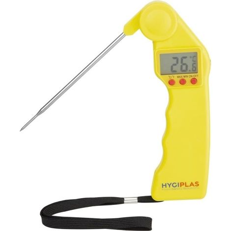 Thermomètre Sonde Pliable Couleur d'Identification Easytemp - Hygiplas (1/5)