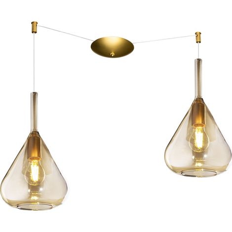 Lampadario top light kona 1177 os s2 s am e27 led lampada soffitto classica