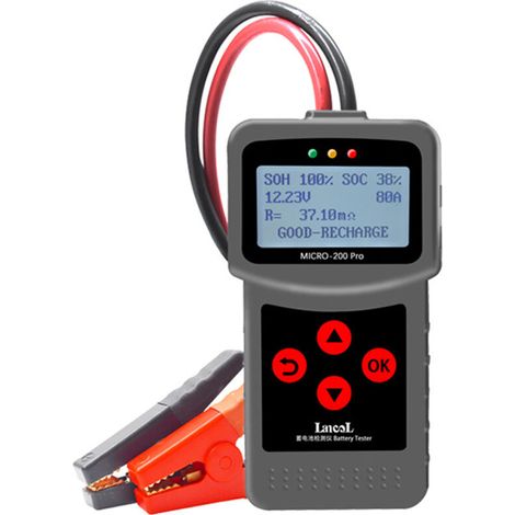 Testeur de batterie de moto de voiture 12 tensions, analyseur numérique, outil de Diagnostic automobile (1/5)