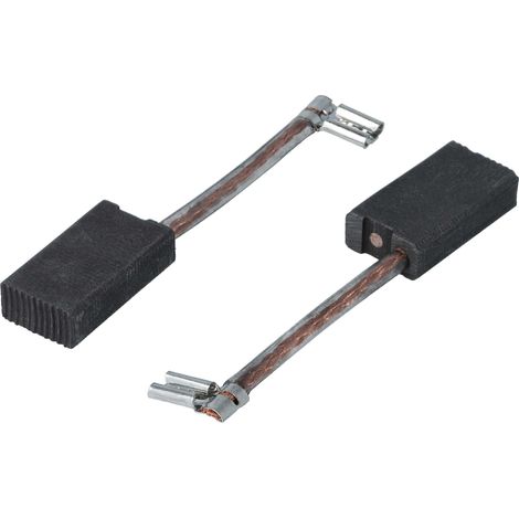 vhbw 2x Kohlebürste 6,2 x 12,5 x 23 mm kompatibel mit Bosch GCM 80 SJ, 800 SJ, 8 SDE, 8 SJL, 8000 SJ Kappsäge, Gehrungssäge